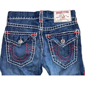 Mens  True Religion Slim Flap Jeans Super T 29